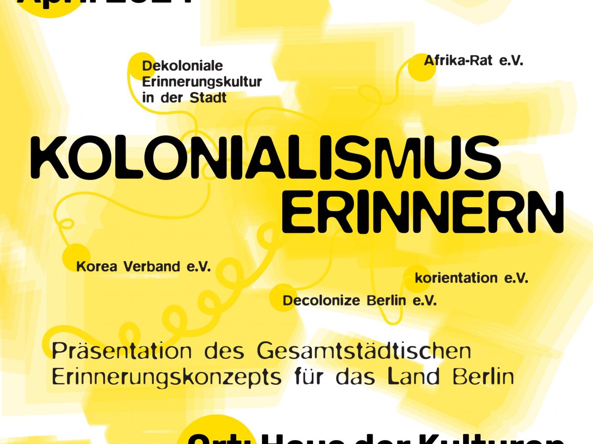 LOATAD to participate in historic “Remember Colonialism” event in Berlin