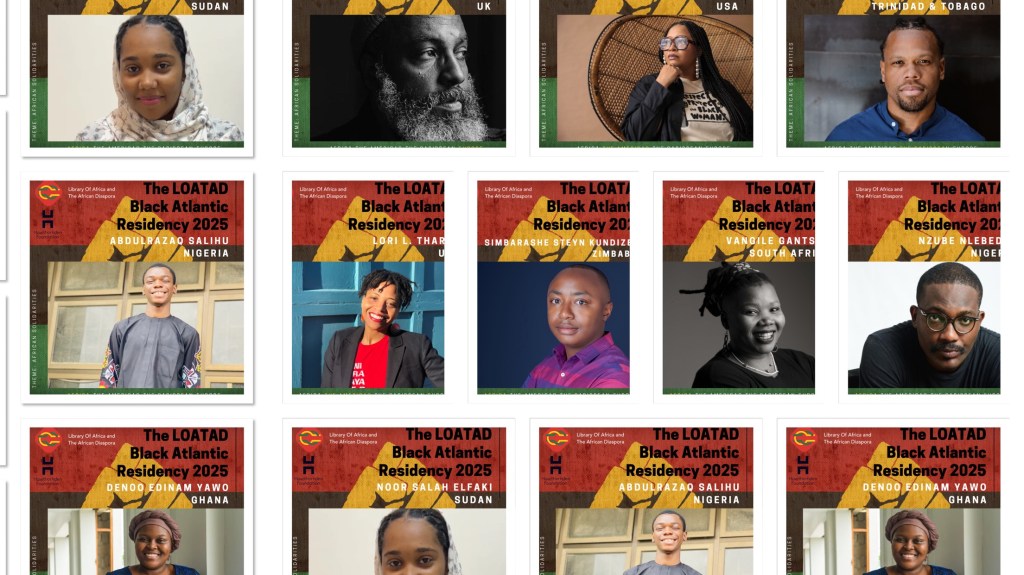 Announcing the 2025 LOATAD Black Atlantic Residents!